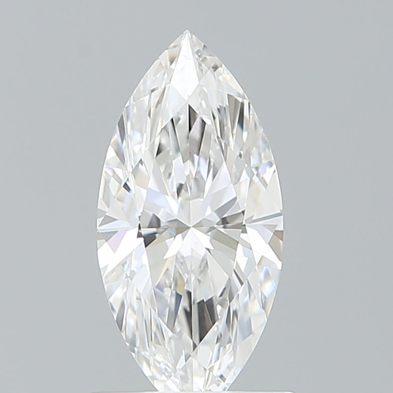 1.10 Carat Marquise Shaped, Excellent Cut, D Color, VVS2 Clarity, IGI Certified Lab Grown Diamond