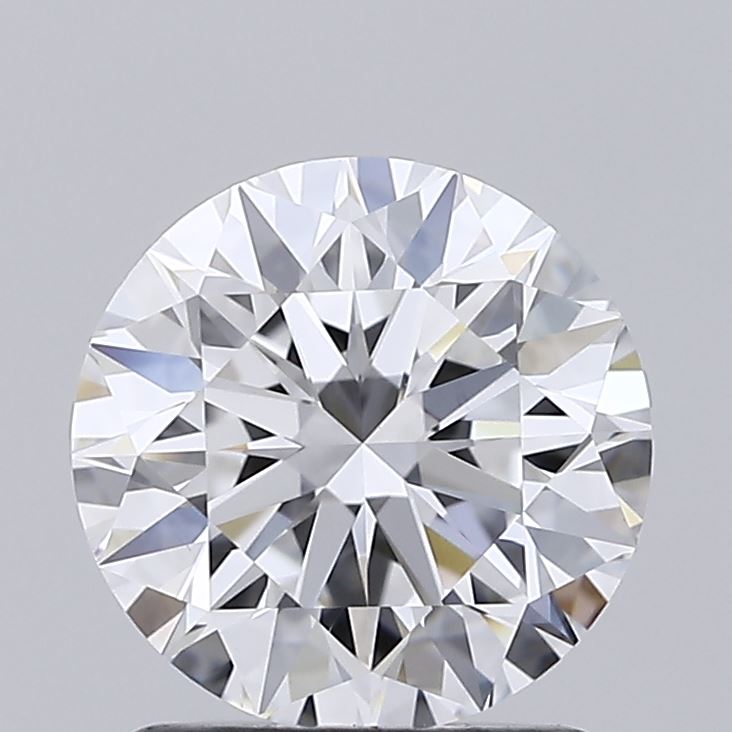 1.50 Carat Round Shaped, Ideal Cut, D Color, VS2 Clarity, IGI Certified Lab Grown Diamond