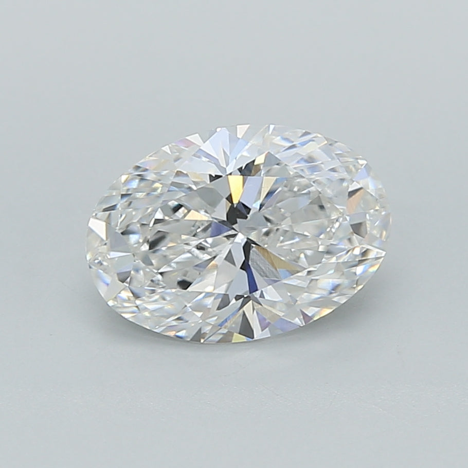 1.53 Carat Oval Shaped, Ideal Cut, E Color, VVS2 Clarity, IGI Certified Lab Grown Diamond