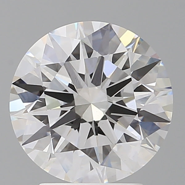 3.09 Carat Round Shaped, Ideal Cut, E Color, VS1 Clarity, IGI Certified Lab Grown Diamond