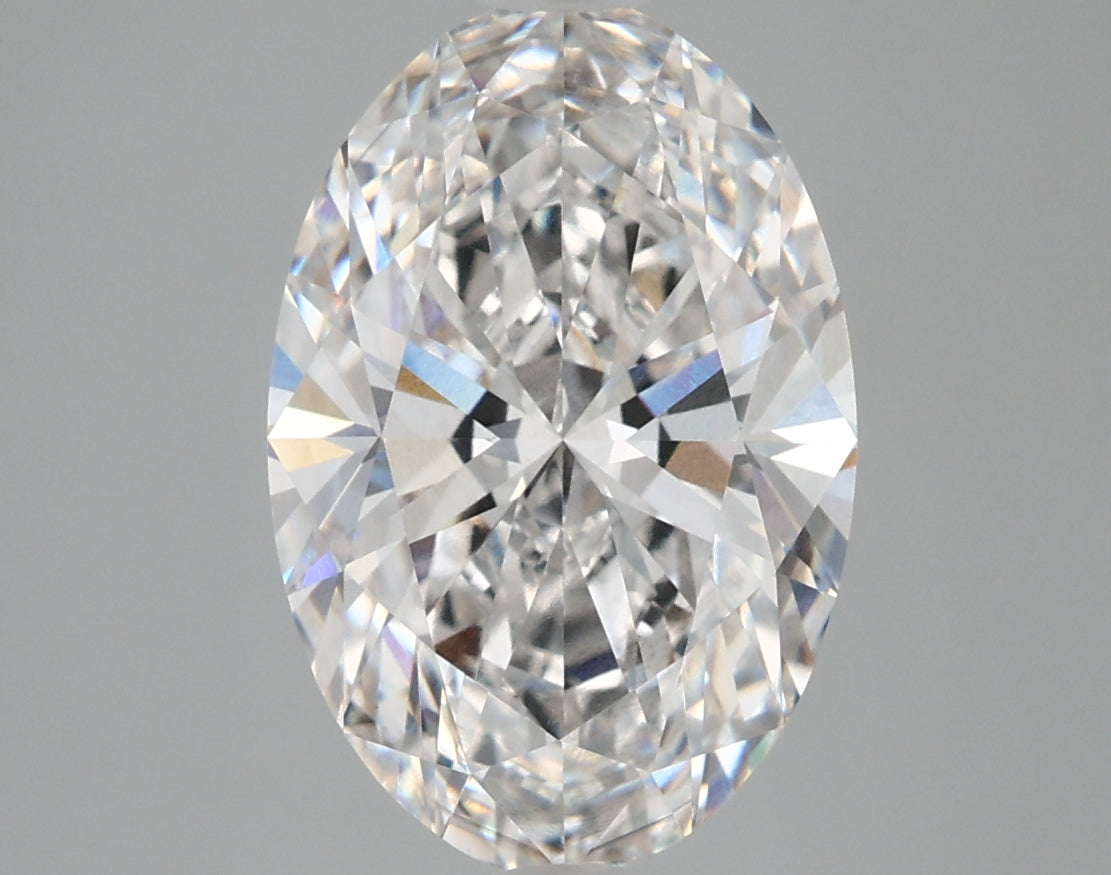 4.01 Carat Oval Shaped, Very Good Cut, F Color, VS2 Clarity, IGI Certified Lab Grown Diamond