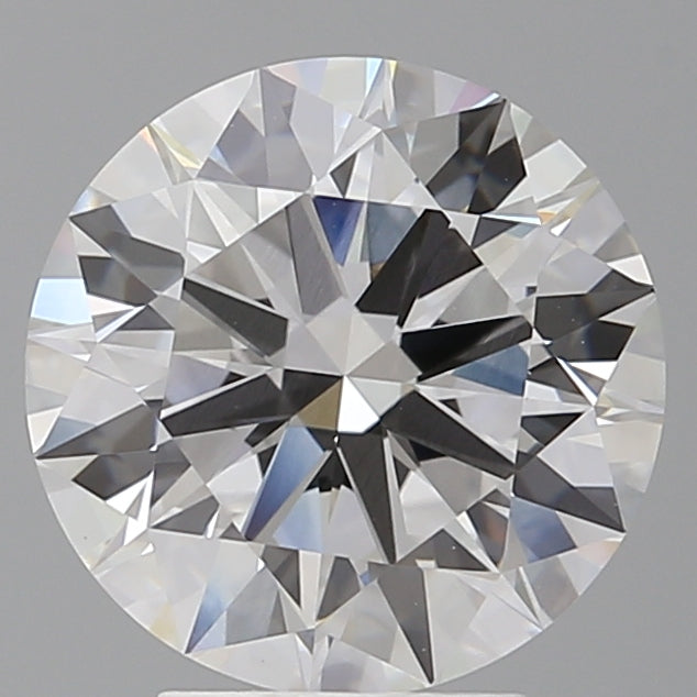 4.04 Carat Round Shaped, Ideal Cut, F Color, VVS2 Clarity, IGI Certified Lab Grown Diamond