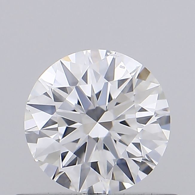 0.53 Carat Round Shaped, Ideal Cut, D Color, VVS2 Clarity, IGI Certified Lab Grown Diamond