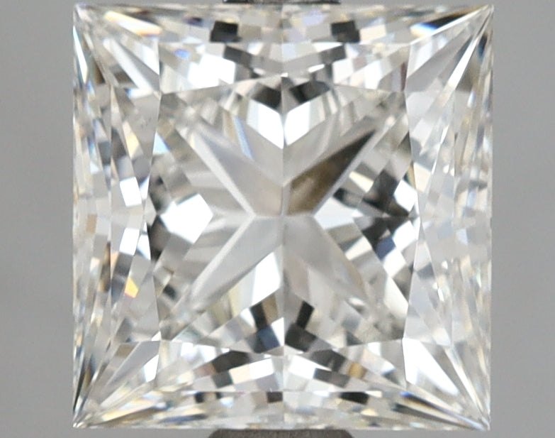 3.06 Carat Princess Shaped, Ideal Cut, G Color, VS1 Clarity, IGI Certified Lab Grown Diamond