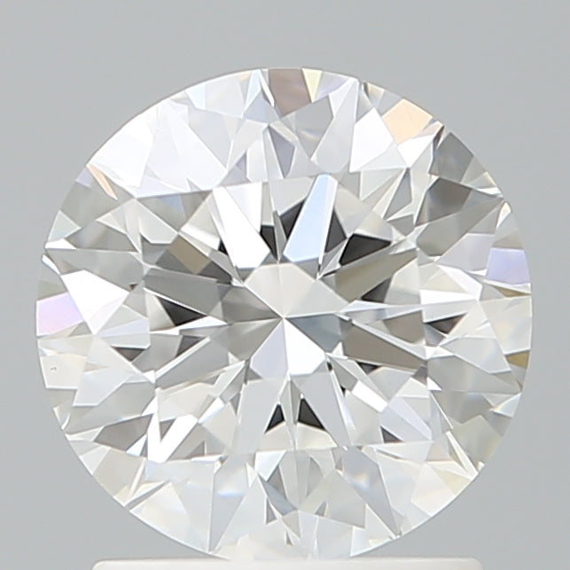 1.76 Carat Round Shaped, Excellent Cut, D Color, VVS2 Clarity, IGI Certified Lab Grown Diamond