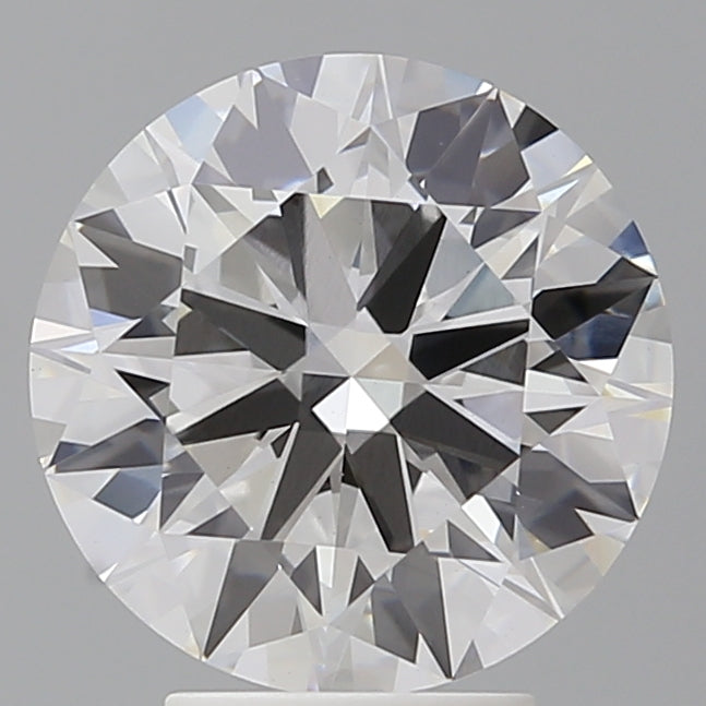 4.10 Carat Round Shaped, Ideal Cut, E Color, VVS2 Clarity, IGI Certified Lab Grown Diamond