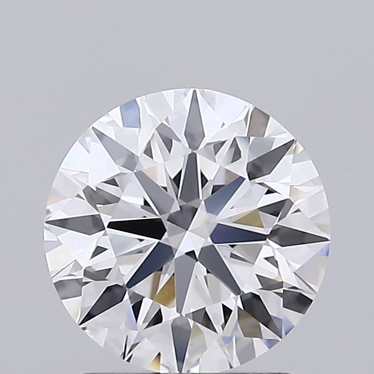 1.51 Carat Round Shaped, Ideal Cut, D Color, FL Clarity, IGI Certified Lab Grown Diamond