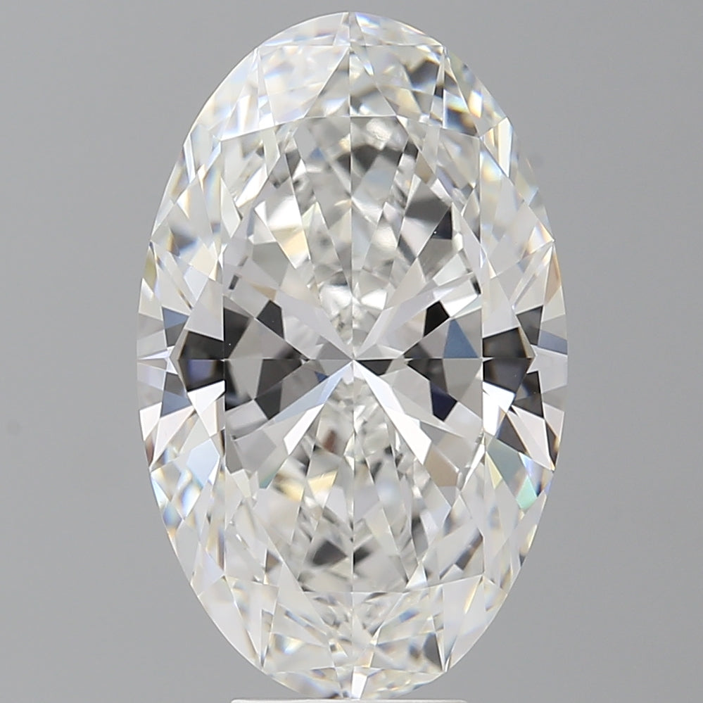 7.56 Carat Oval Shaped, Ideal Cut, E Color, VVS2 Clarity, IGI Certified Lab Grown Diamond