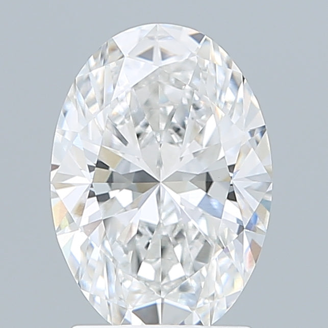 2.07 Carat Oval Shaped, Ideal Cut, E Color, VVS2 Clarity, IGI Certified Lab Grown Diamond