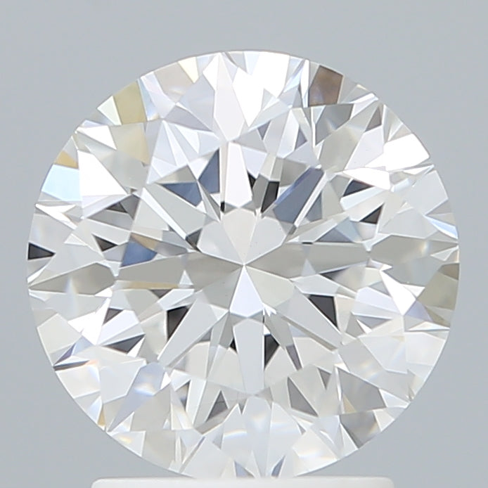 2.45 Carat Round Shaped, Excellent Cut, E Color, VVS2 Clarity, IGI Certified Lab Grown Diamond