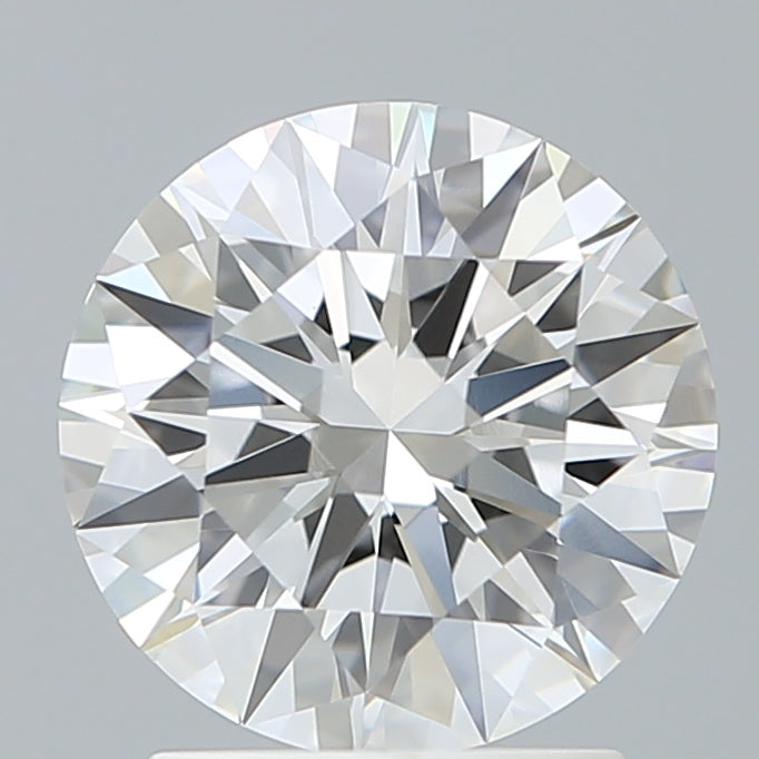 2.01 Carat Round Shaped, Excellent Cut, F Color, VVS2 Clarity, IGI Certified Lab Grown Diamond