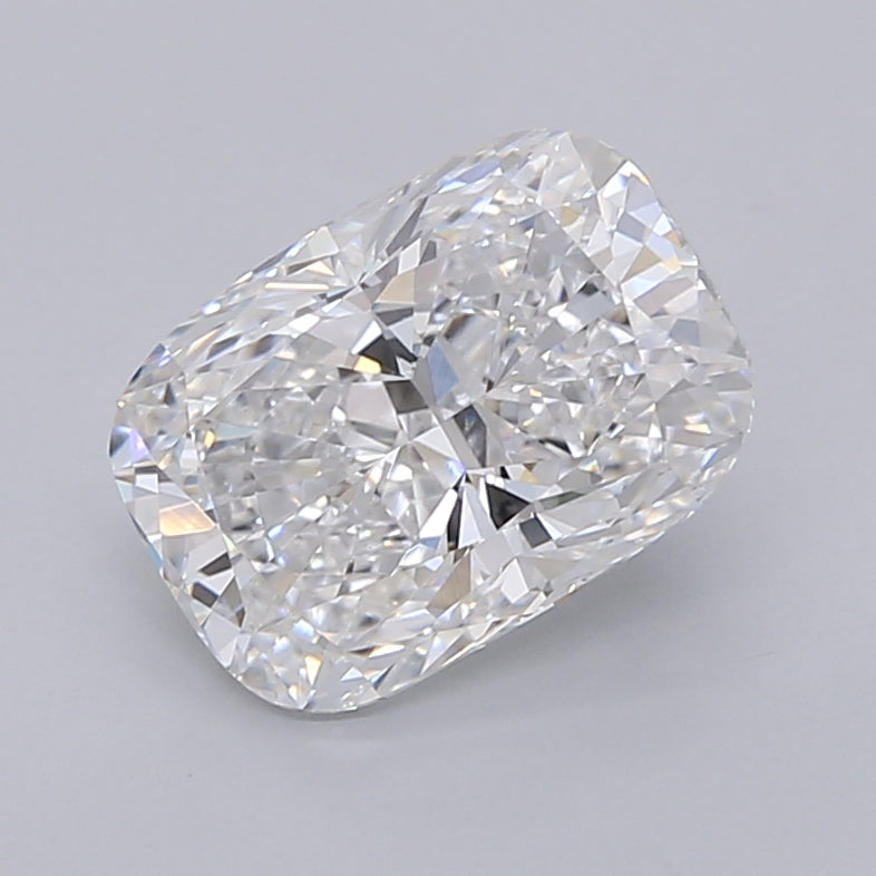 2.54 Carat Cushion Shaped, Ideal Cut, D Color, VVS2 Clarity, IGI Certified Lab Grown Diamond