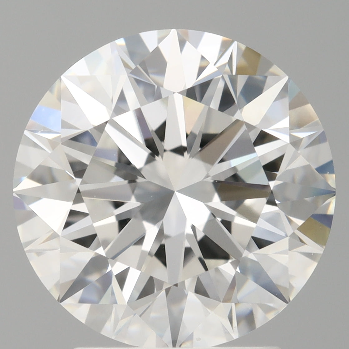 3.00 Carat Round Shaped, Ideal Cut, E Color, VS1 Clarity, IGI Certified Lab Grown Diamond