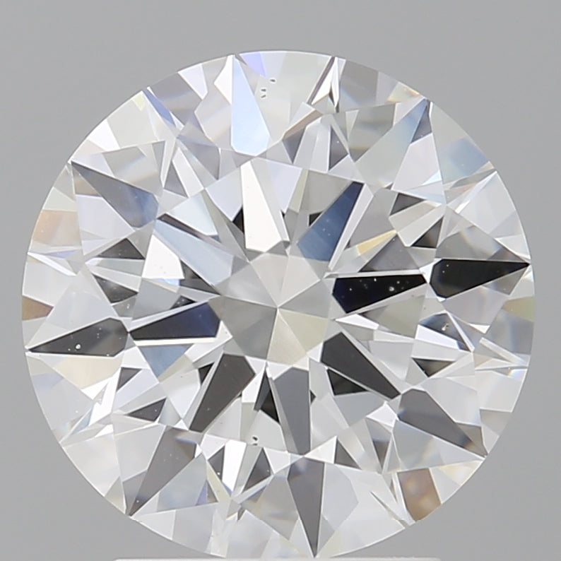 3.10 Carat Round Shaped, Ideal Cut, E Color, VS1 Clarity, IGI Certified Lab Grown Diamond