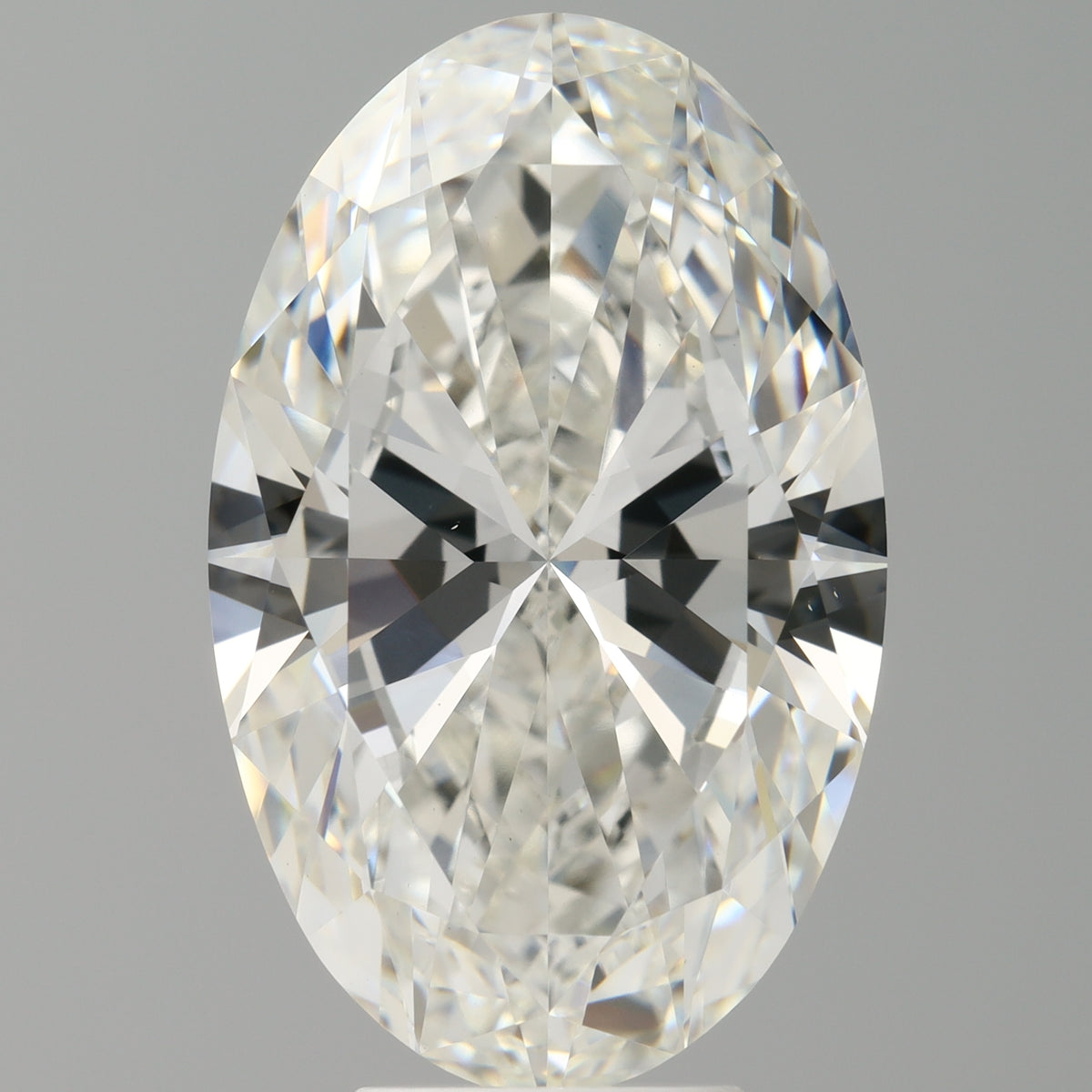 7.02 Carat Oval Shaped, Ideal Cut, F Color, VVS2 Clarity, IGI Certified Lab Grown Diamond