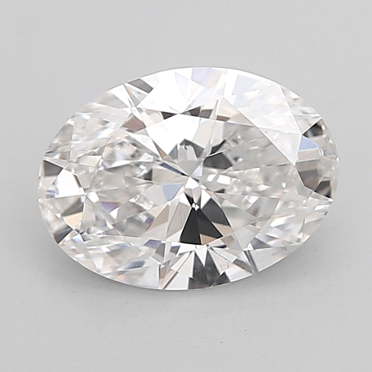 2.06 Carat Oval Shaped, Ideal Cut, E Color, VS2 Clarity, IGI Certified Lab Grown Diamond