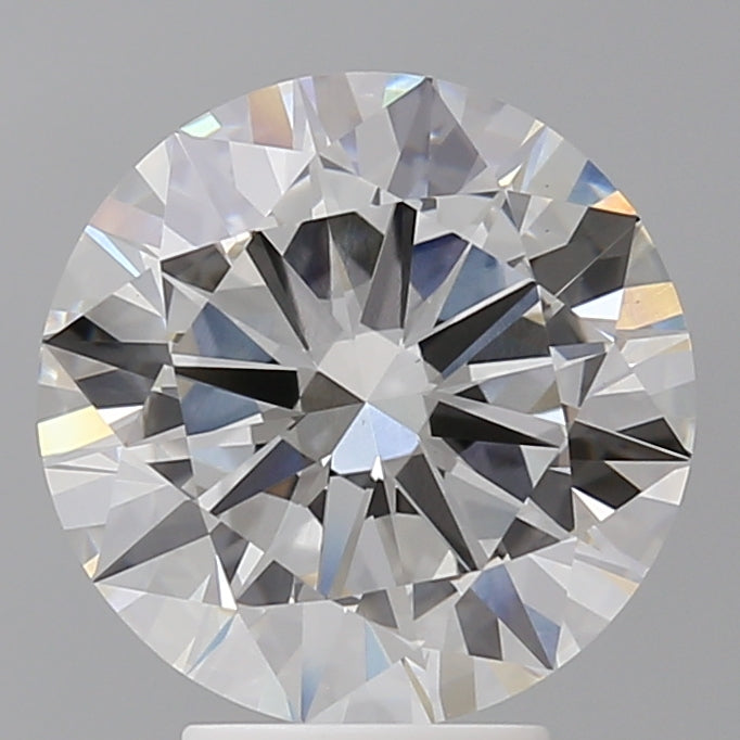 4.52 Carat Round Shaped, Excellent Cut, F Color, VS1 Clarity, IGI Certified Lab Grown Diamond