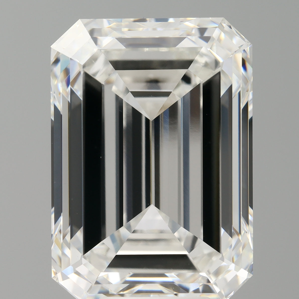 9.06 Carat Emerald Shaped, Ideal Cut, F Color, VVS2 Clarity, IGI Certified Lab Grown Diamond