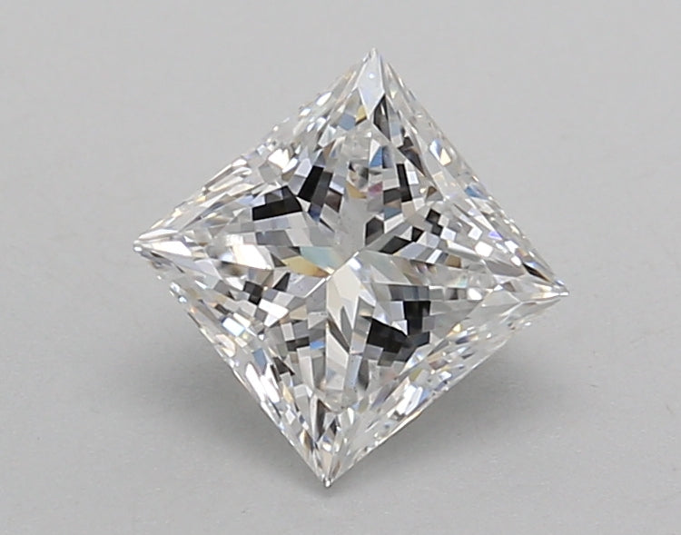 1.02 Carat Princess Shaped, Excellent Cut, E Color, VS2 Clarity, IGI Certified Lab Grown Diamond