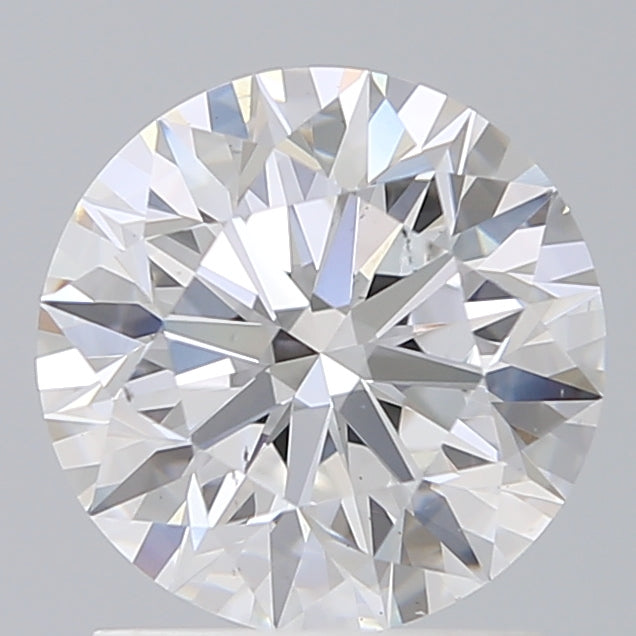 1.68 Carat Round Shaped, Excellent Cut, E Color, VS2 Clarity, IGI Certified Lab Grown Diamond