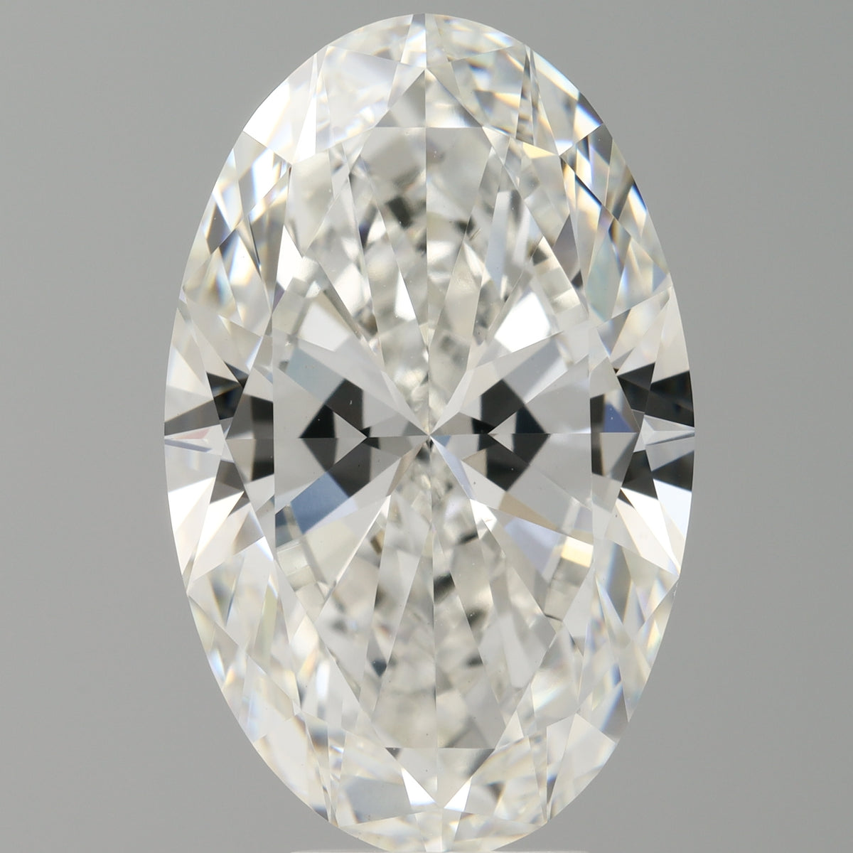 6.98 Carat Oval Shaped, Ideal Cut, F Color, VS1 Clarity, IGI Certified Lab Grown Diamond