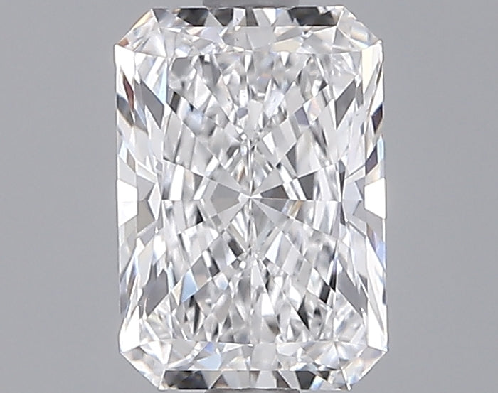1.34 Carat Radiant Shaped, Ideal Cut, D Color, VS1 Clarity, IGI Certified Lab Grown Diamond