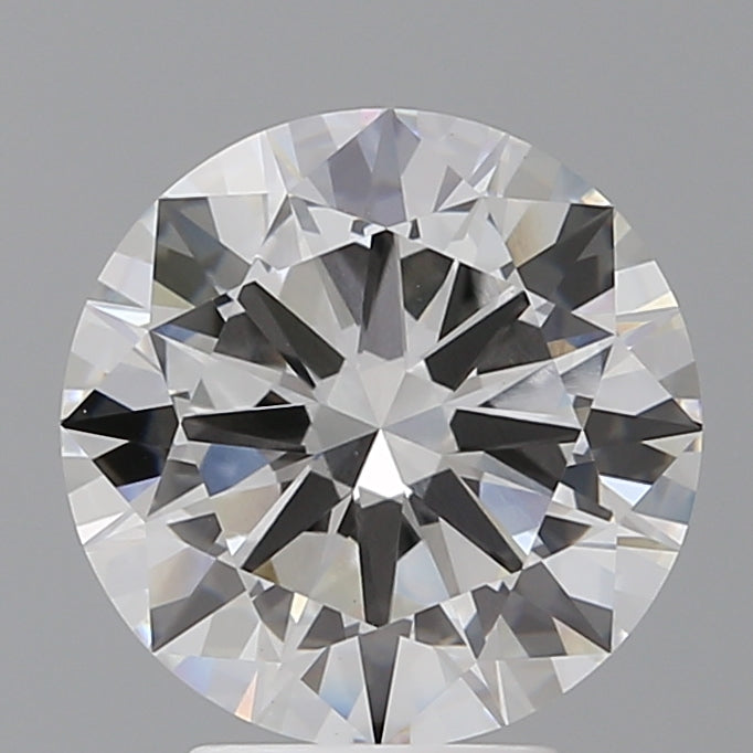 3.97 Carat Round Shaped, Excellent Cut, F Color, VVS2 Clarity, IGI Certified Lab Grown Diamond