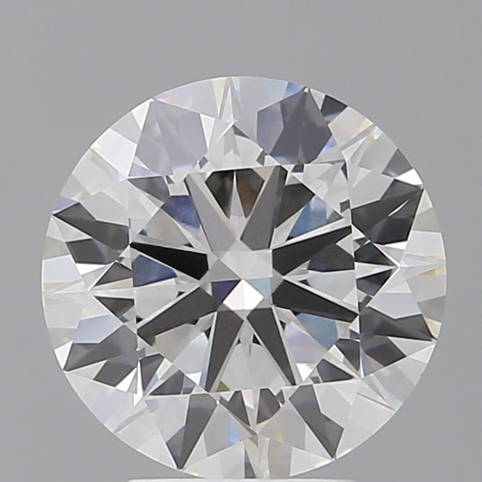 4.10 Carat Round Shaped, Ideal Cut, E Color, VVS2 Clarity, IGI Certified Lab Grown Diamond