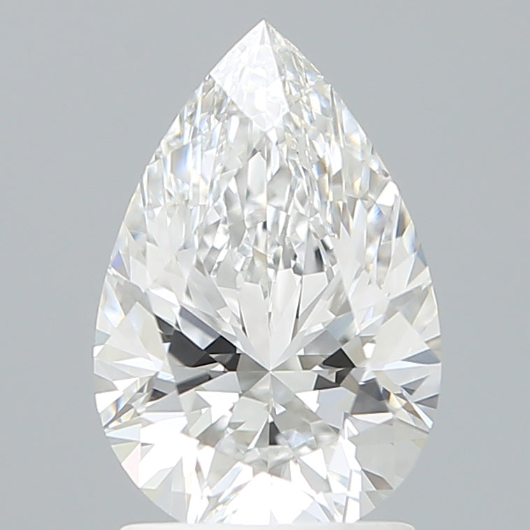 1.81 Carat Pear Shaped, Excellent Cut, E Color, VVS2 Clarity, IGI Certified Lab Grown Diamond