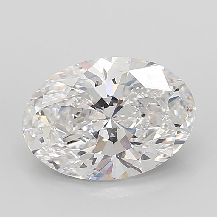 5.00 Carat Oval Shaped, Ideal Cut, E Color, VVS2 Clarity, IGI Certified Lab Grown Diamond