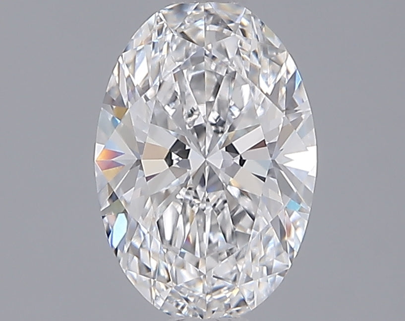 1.54 Carat Oval Shaped, Ideal Cut, D Color, VVS2 Clarity, IGI Certified Lab Grown Diamond