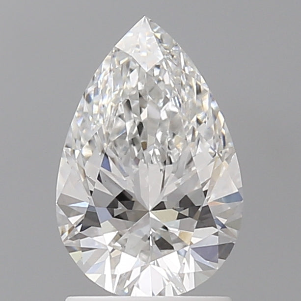 1.60 Carat Pear Shaped, Ideal Cut, E Color, VS1 Clarity, IGI Certified Lab Grown Diamond