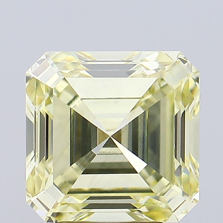 5.51 Carat Asscher Shaped, Excellent Cut, VS1 Clarity, IGI Certified Lab Grown Diamond