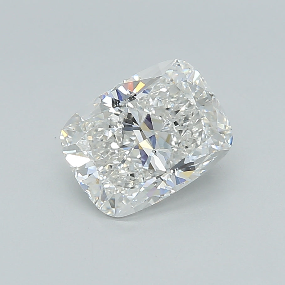 1.51 Carat Cushion Shaped, Excellent Cut, E Color, VVS2 Clarity, IGI Certified Lab Grown Diamond