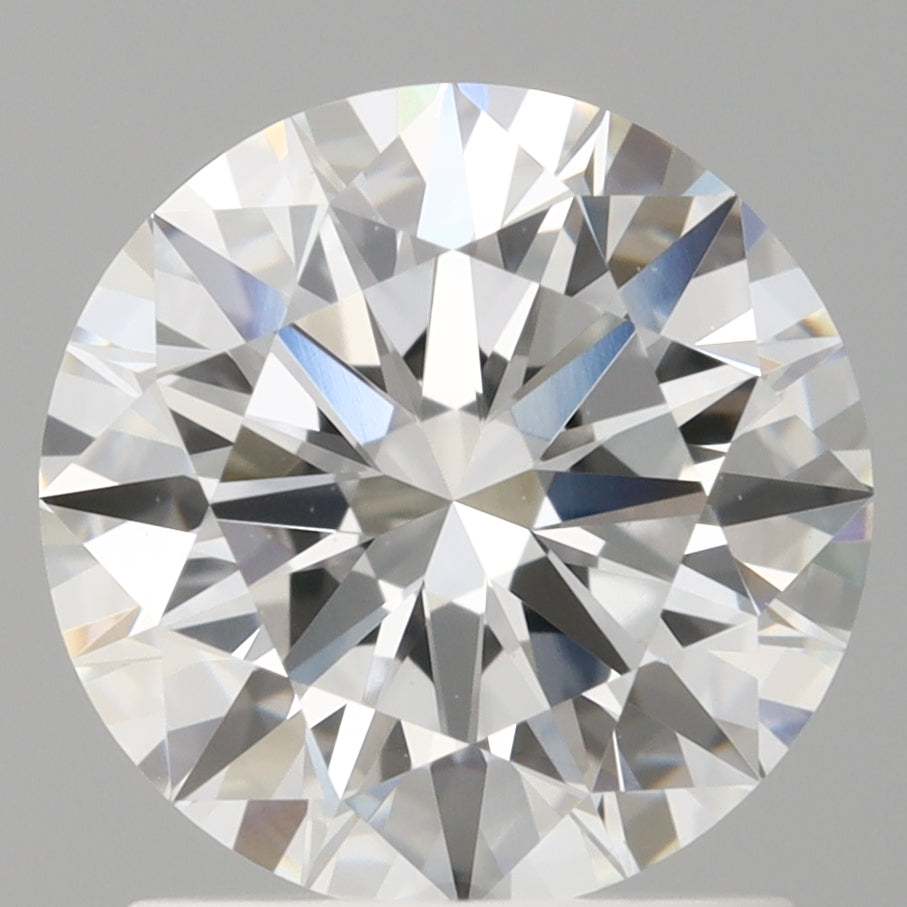 1.51 Carat Round Shaped, Ideal Cut, D Color, VVS2 Clarity, IGI Certified Lab Grown Diamond