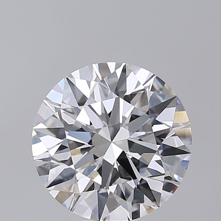 3.02 Carat Round Shaped, Ideal Cut, E Color, VVS2 Clarity, IGI Certified Lab Grown Diamond