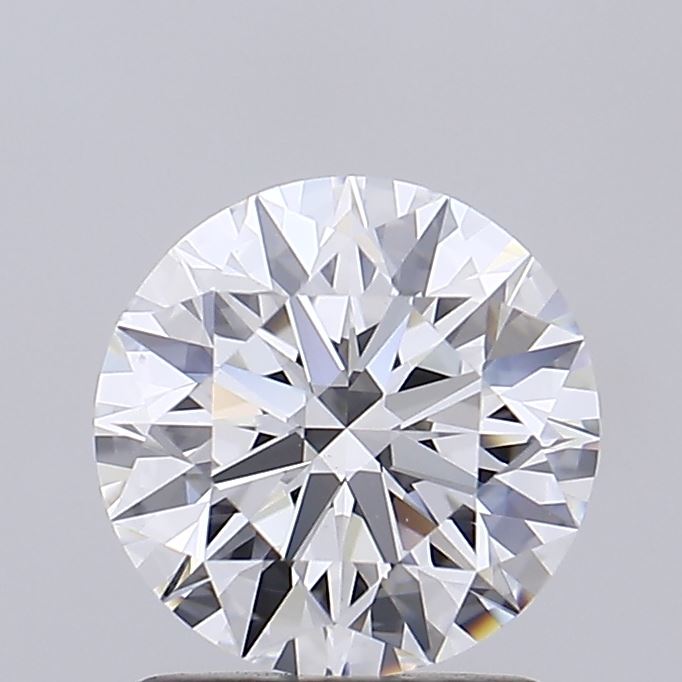 1.51 Carat Round Shaped, Ideal Cut, D Color, VVS2 Clarity, IGI Certified Lab Grown Diamond