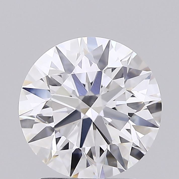 2.35 Carat Round Shaped, Ideal Cut, D Color, VVS2 Clarity, IGI Certified Lab Grown Diamond
