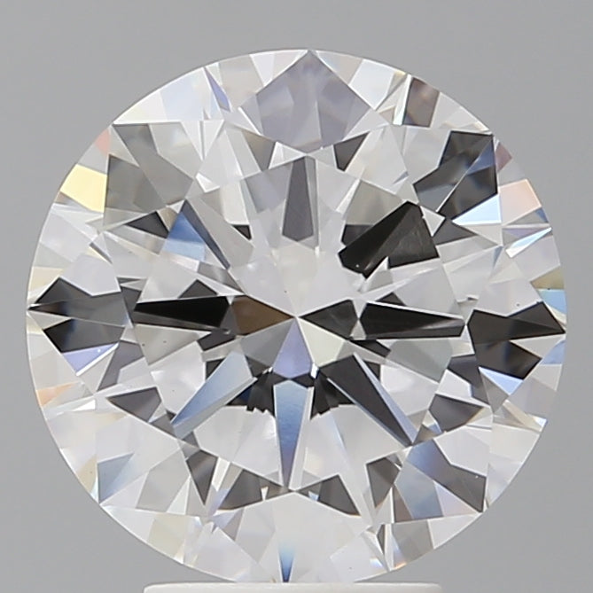 4.55 Carat Round Shaped, Excellent Cut, E Color, VVS2 Clarity, IGI Certified Lab Grown Diamond