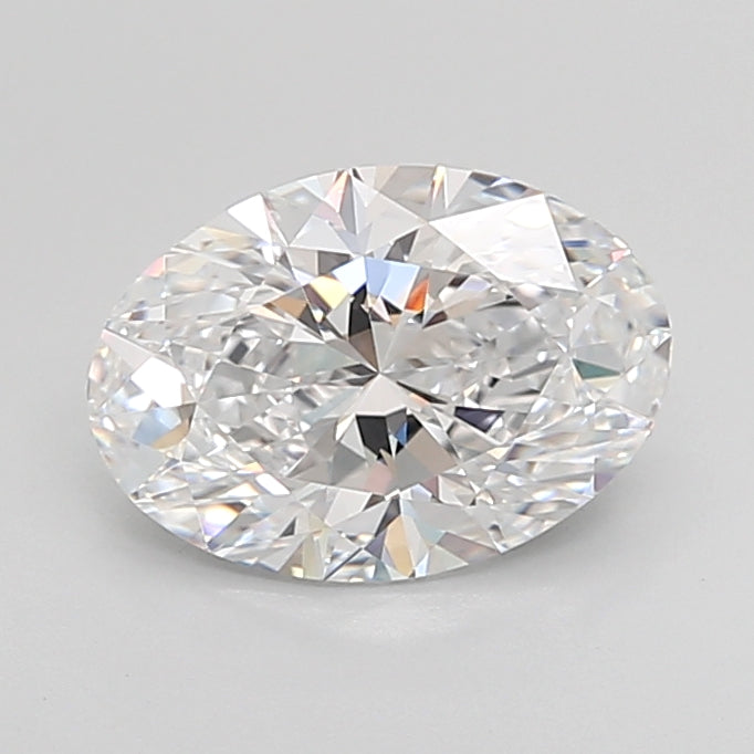 2.30 Carat Oval Shaped, Ideal Cut, E Color, IF Clarity, IGI Certified Lab Grown Diamond