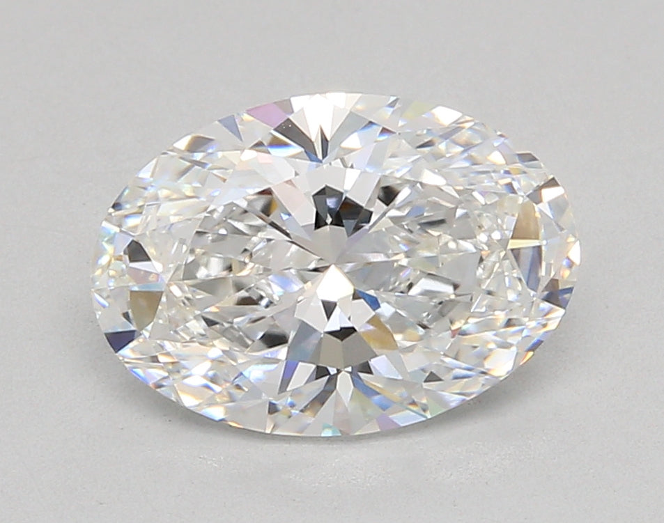 3.05 Carat Oval Shaped, Ideal Cut, E Color, VVS2 Clarity, IGI Certified Lab Grown Diamond