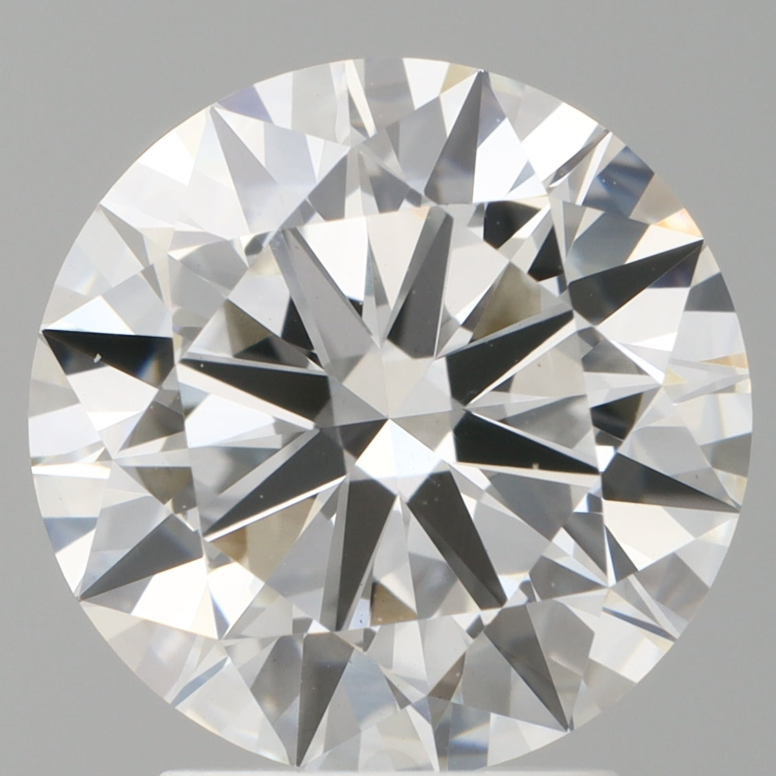3.01 Carat Round Shaped, Ideal Cut, E Color, VVS2 Clarity, IGI Certified Lab Grown Diamond