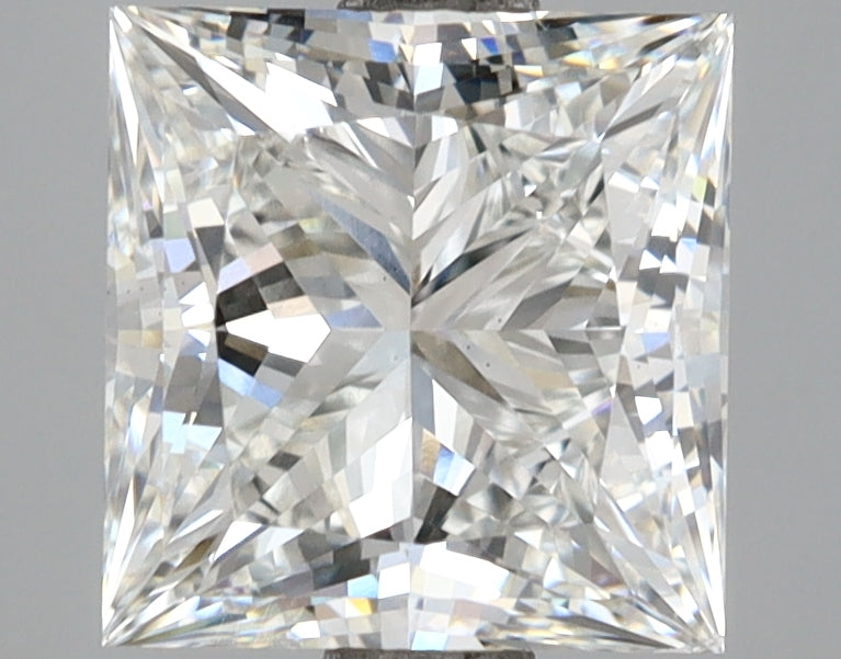 3.01 Carat Princess Shaped, Ideal Cut, F Color, VS1 Clarity, IGI Certified Lab Grown Diamond