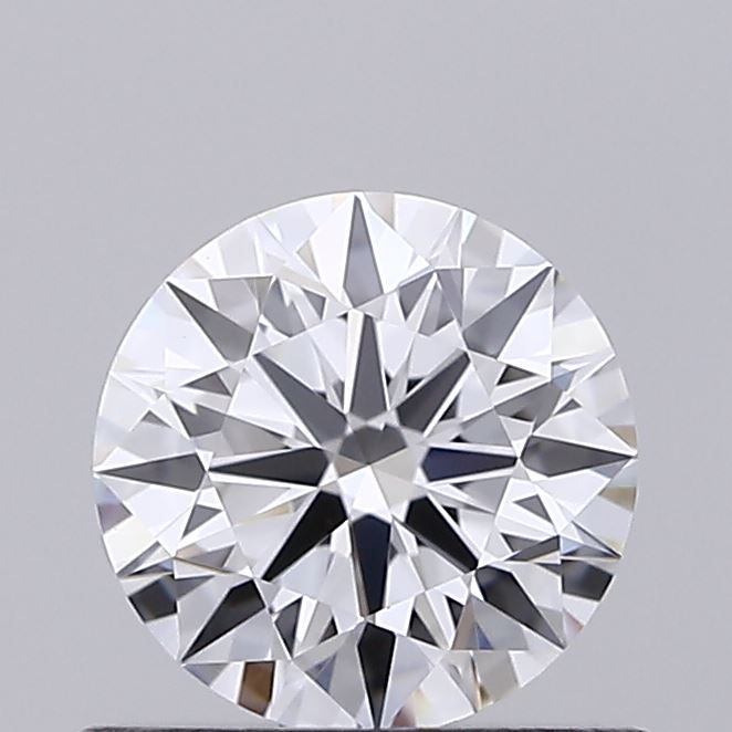 0.52 Carat Round Shaped, Ideal Cut, D Color, VVS2 Clarity, IGI Certified Lab Grown Diamond