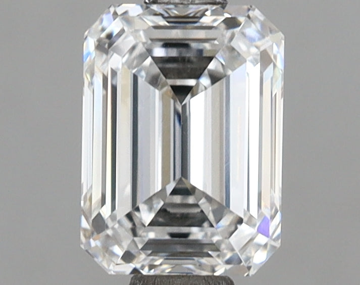 1.51 Carat Emerald Shaped, Ideal Cut, D Color, IF Clarity, IGI Certified Lab Grown Diamond