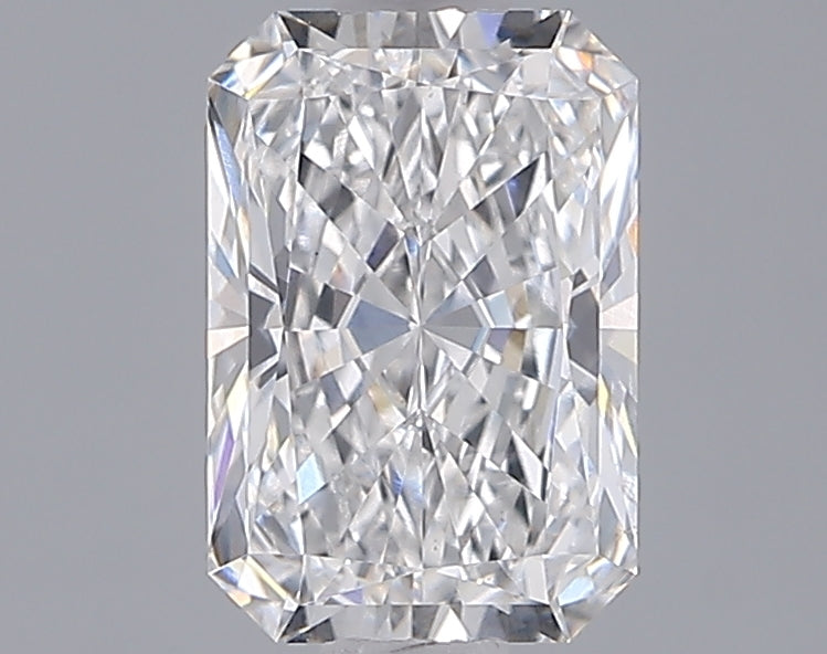 1.51 Carat Radiant Shaped, Ideal Cut, E Color, VS1 Clarity, IGI Certified Lab Grown Diamond