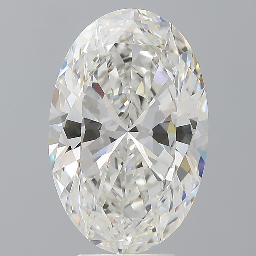 5.59 Carat Oval Shaped, Ideal Cut, F Color, VVS2 Clarity, IGI Certified Lab Grown Diamond