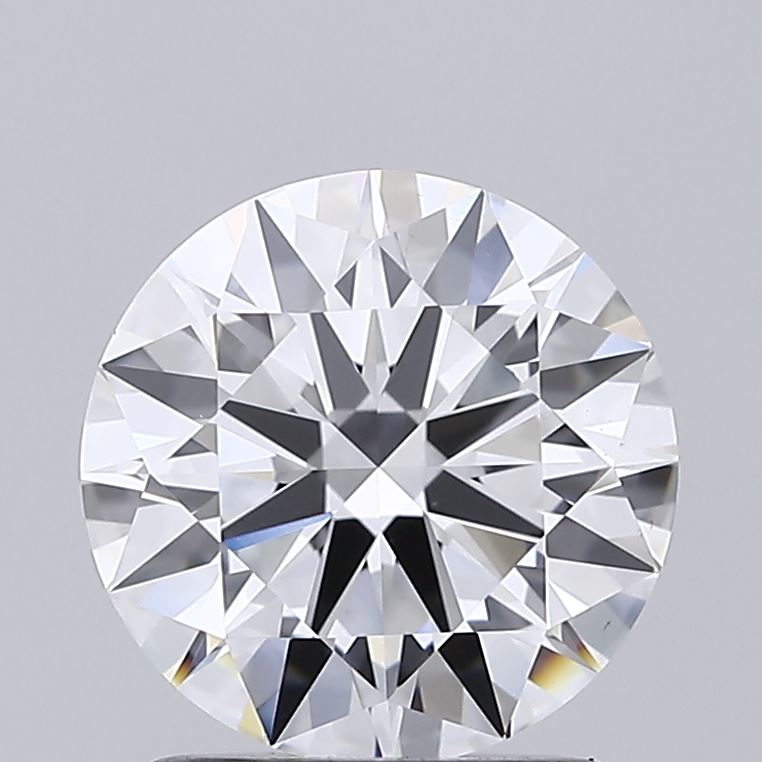1.56 Carat Round Shaped, Ideal Cut, D Color, VS1 Clarity, IGI Certified Lab Grown Diamond