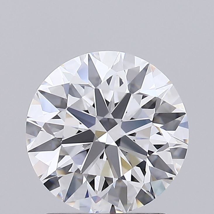 1.53 Carat Round Shaped, Ideal Cut, D Color, VS2 Clarity, IGI Certified Lab Grown Diamond