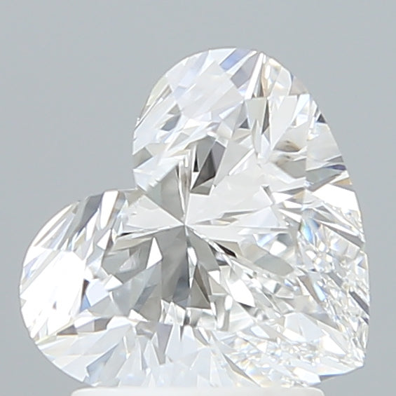 2.08 Carat Heart Shaped, Excellent Cut, D Color, VVS2 Clarity, IGI Certified Lab Grown Diamond